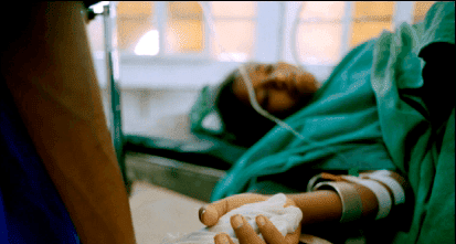 Fistula patient in surgery w